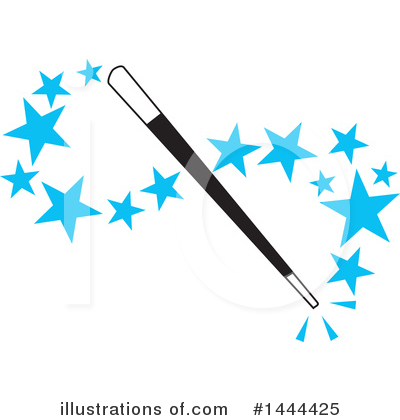 Royalty-Free (RF) Magic Wand Clipart Illustration by Johnny Sajem - Stock Sample #1444425