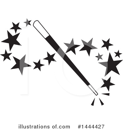 Royalty-Free (RF) Magic Wand Clipart Illustration by Johnny Sajem - Stock Sample #1444427