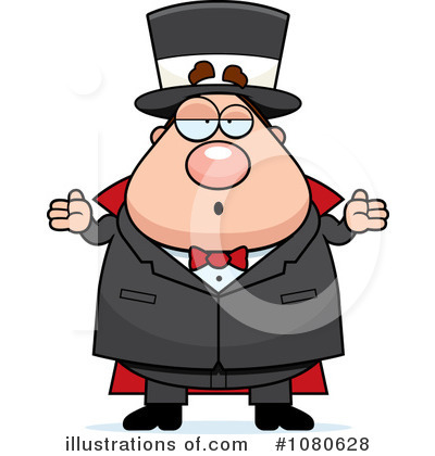 Royalty-Free (RF) Magician Clipart Illustration by Cory Thoman - Stock Sample #1080628