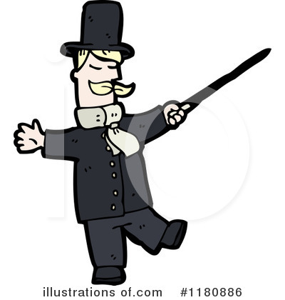 Royalty-Free (RF) Magician Clipart Illustration by lineartestpilot - Stock Sample #1180886