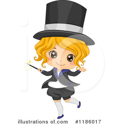 Royalty-Free (RF) Magician Clipart Illustration by BNP Design Studio - Stock Sample #1186017