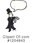 Magician Clipart #1204843 by lineartestpilot