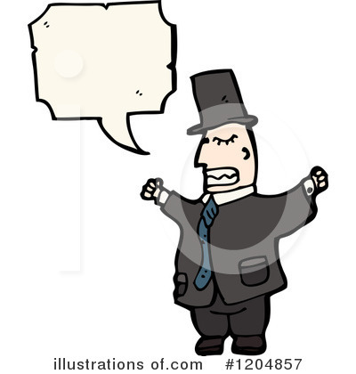 Royalty-Free (RF) Magician Clipart Illustration by lineartestpilot - Stock Sample #1204857