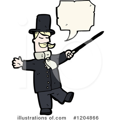 Royalty-Free (RF) Magician Clipart Illustration by lineartestpilot - Stock Sample #1204866