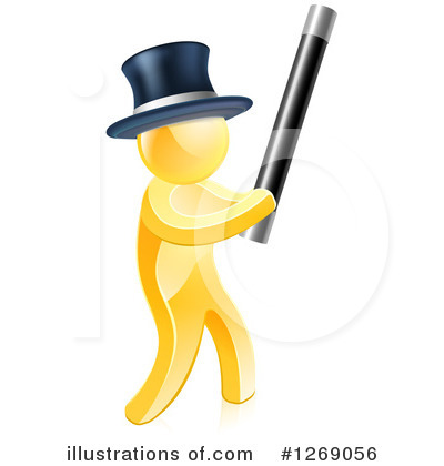 Magician Clipart #1269056 by AtStockIllustration