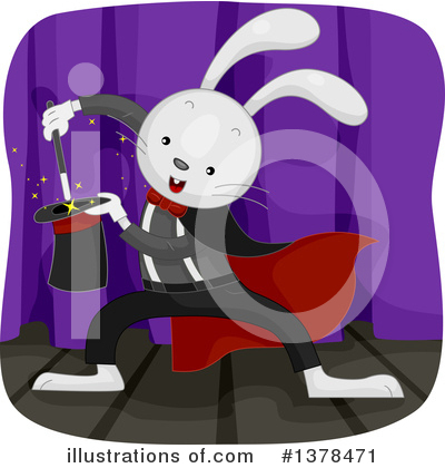 Magician Clipart #1378471 by BNP Design Studio