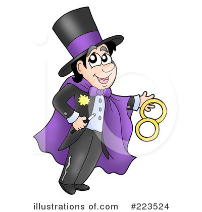 Magician Clipart #223524 by visekart