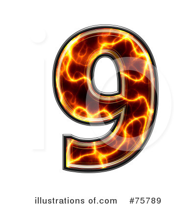 Royalty-Free (RF) Magma Symbol Clipart Illustration by chrisroll - Stock Sample #75789