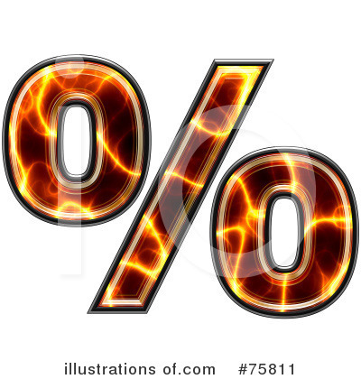 Royalty-Free (RF) Magma Symbol Clipart Illustration by chrisroll - Stock Sample #75811