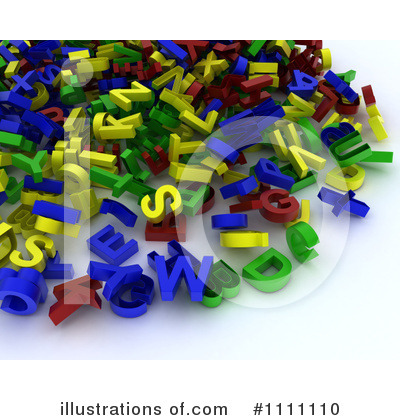 Letters Clipart #1111110 by KJ Pargeter