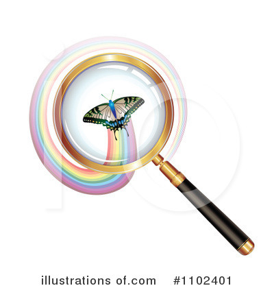 Magnifying Glass Clipart #1102401 by merlinul