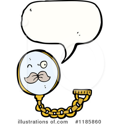 Royalty-Free (RF) Magnifying Glass Clipart Illustration by lineartestpilot - Stock Sample #1185860