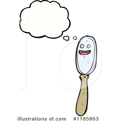 Royalty-Free (RF) Magnifying Glass Clipart Illustration by lineartestpilot - Stock Sample #1185863