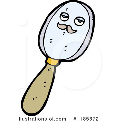 Magnifying Glass Clipart #1185872 by lineartestpilot