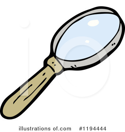 Royalty-Free (RF) Magnifying Glass Clipart Illustration by lineartestpilot - Stock Sample #1194444
