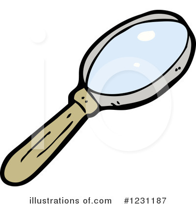 Magnifying Glass Clipart #1231187 by lineartestpilot