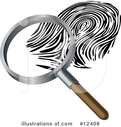 Finger Print Clipart #12408 by AtStockIllustration