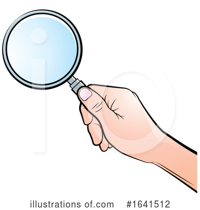 Magnifying Glass Clipart #1641512 by Lal Perera