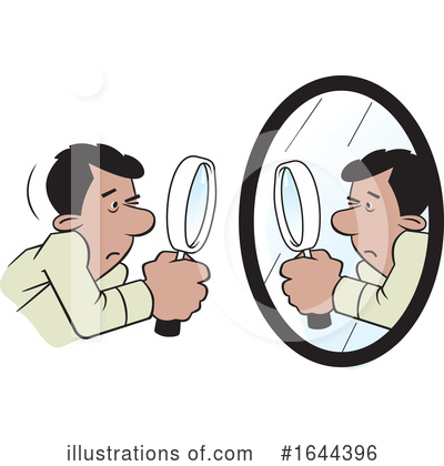 Mirror Clipart #1644396 by Johnny Sajem