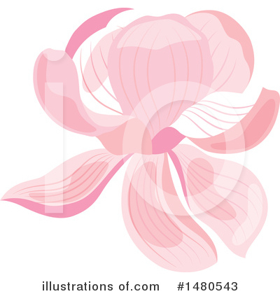 Royalty-Free (RF) Magnolia Clipart Illustration by Cherie Reve - Stock Sample #1480543