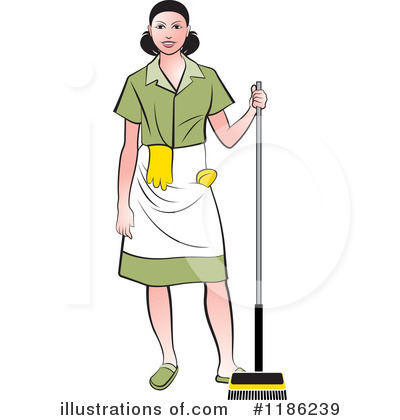 Janitorial Clipart #1186239 by Lal Perera