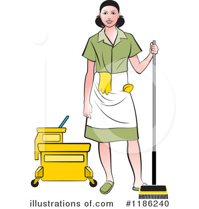 Janitorial Clipart #1186240 by Lal Perera