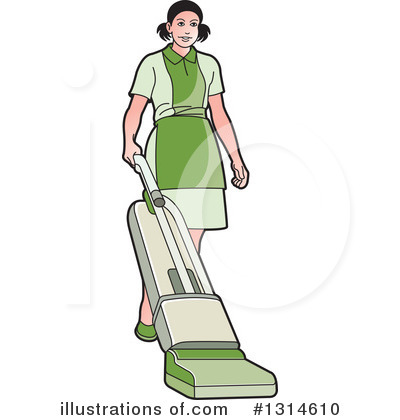 Housekeeping Clipart #1314610 by Lal Perera