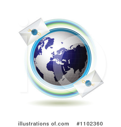 Globe Clipart #1102360 by merlinul