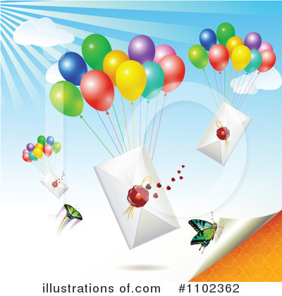 Royalty-Free (RF) Mail Clipart Illustration by merlinul - Stock Sample #1102362