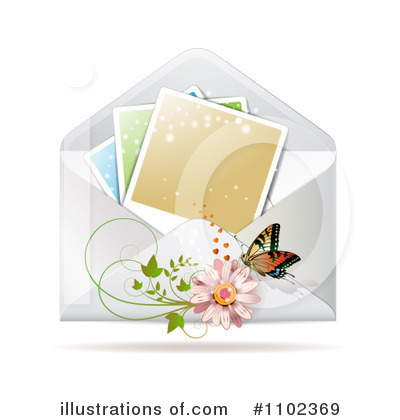 Royalty-Free (RF) Mail Clipart Illustration by merlinul - Stock Sample #1102369