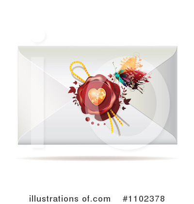 Royalty-Free (RF) Mail Clipart Illustration by merlinul - Stock Sample #1102378