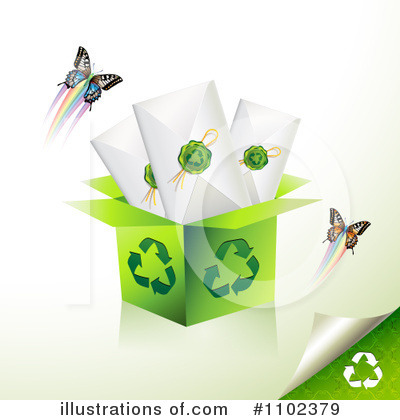 Royalty-Free (RF) Mail Clipart Illustration by merlinul - Stock Sample #1102379