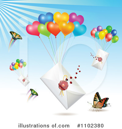 Royalty-Free (RF) Mail Clipart Illustration by merlinul - Stock Sample #1102380