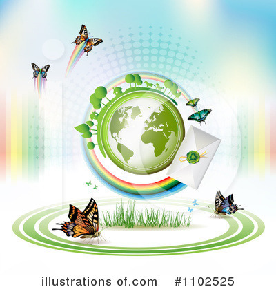 Royalty-Free (RF) Mail Clipart Illustration by merlinul - Stock Sample #1102525