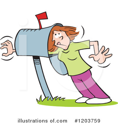 Mail Box Clipart #1203759 by Johnny Sajem