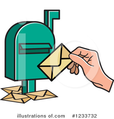 Mail Clipart #1233732 by Lal Perera
