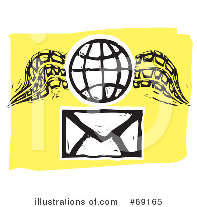 Royalty-Free (RF) Mail Clipart Illustration by xunantunich - Stock Sample #69165