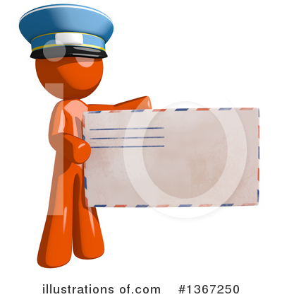Air Mail Clipart #1367250 by Leo Blanchette