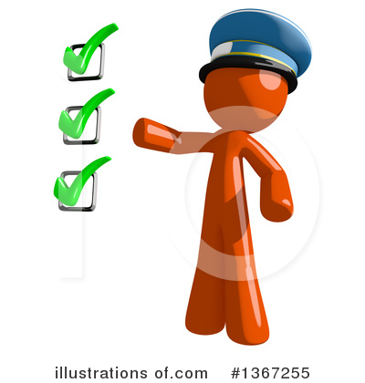 Royalty-Free (RF) Mail Man Clipart Illustration by Leo Blanchette - Stock Sample #1367255