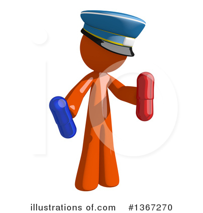 Royalty-Free (RF) Mail Man Clipart Illustration by Leo Blanchette - Stock Sample #1367270