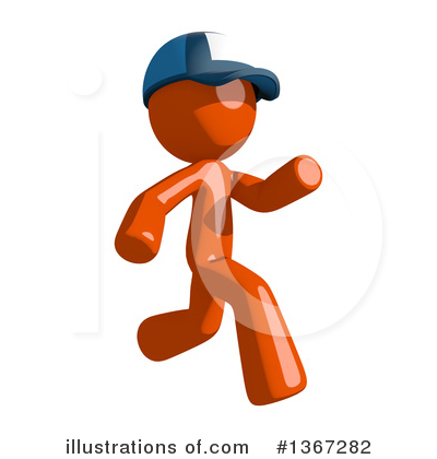 Royalty-Free (RF) Mail Man Clipart Illustration by Leo Blanchette - Stock Sample #1367282