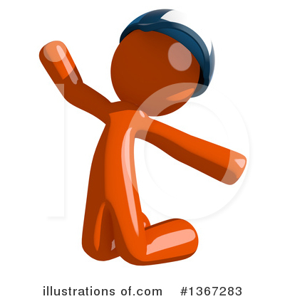 Royalty-Free (RF) Mail Man Clipart Illustration by Leo Blanchette - Stock Sample #1367283