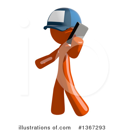 Royalty-Free (RF) Mail Man Clipart Illustration by Leo Blanchette - Stock Sample #1367293
