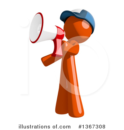 Royalty-Free (RF) Mail Man Clipart Illustration by Leo Blanchette - Stock Sample #1367308