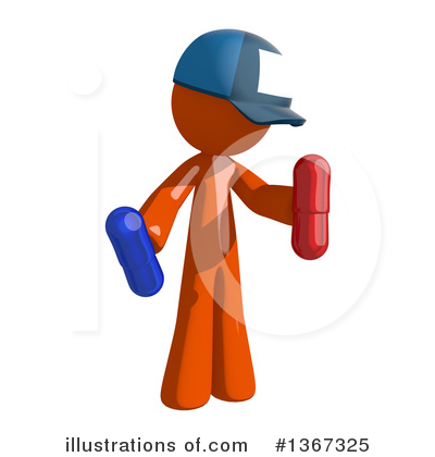Royalty-Free (RF) Mail Man Clipart Illustration by Leo Blanchette - Stock Sample #1367325