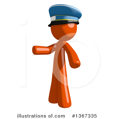 Royalty-Free (RF) Mail Man Clipart Illustration by Leo Blanchette - Stock Sample #1367335