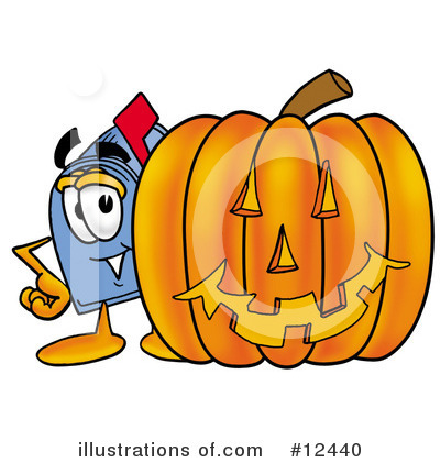 Royalty-Free (RF) Mailbox Character Clipart Illustration by Mascot Junction - Stock Sample #12440