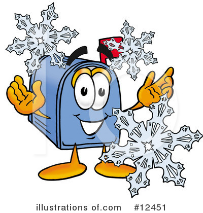 Royalty-Free (RF) Mailbox Character Clipart Illustration by Mascot Junction - Stock Sample #12451