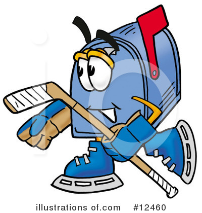 Royalty-Free (RF) Mailbox Character Clipart Illustration by Mascot Junction - Stock Sample #12460