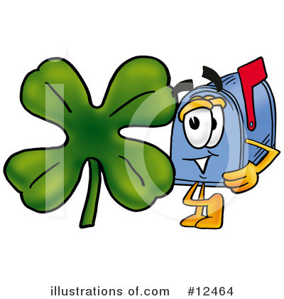 Royalty-Free (RF) Mailbox Character Clipart Illustration by Mascot Junction - Stock Sample #12464